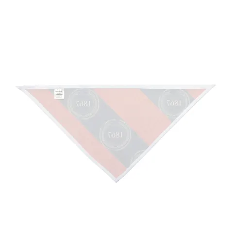 Morgan State 1867 Orange & Royal Pet Bandana — other view