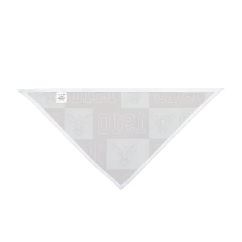 NC Central 1910 Maroon & Grey Pet Bandana — other view