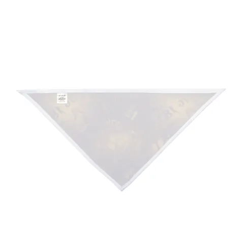 Prairie View 1876 Purple & Gold Pet Bandana — other view