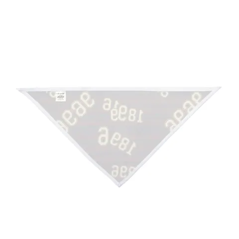 SC State 1896 Garnet & Blue Pet Bandana — other view