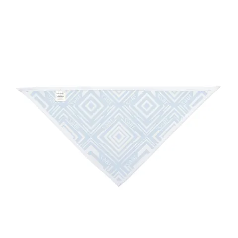 Saint Augustine's 1867 Blue & White Pet Bandana — other view