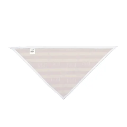 Tuskegee 1881 Crimson & Old Gold Pet Bandana — other view
