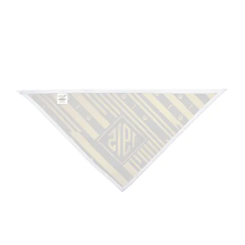 Xavier 1915 Gold & Black Pet Bandana — other view