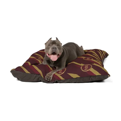 Bethune-Cookman 1904 Maroon & Gold Pet Bed — other view