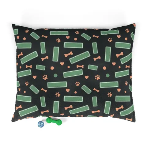 Atlanta Peachtree Signs Pet Bed — front view