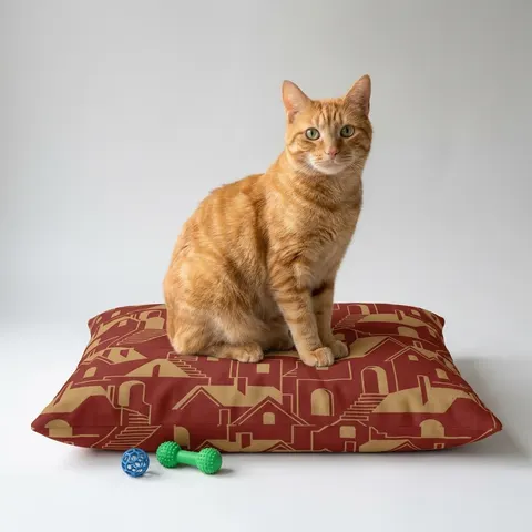 Brooklyn Bed-Stuy Blocks Pet Bed