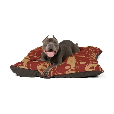 Brooklyn Bed-Stuy Blocks Pet Bed — other view