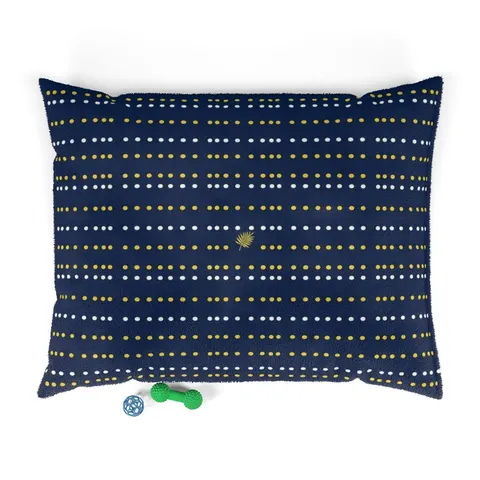 Inglewood Runway Lights Pet Bed — front view