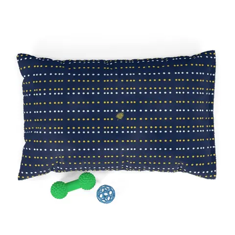 Inglewood Runway Lights Pet Bed — front view