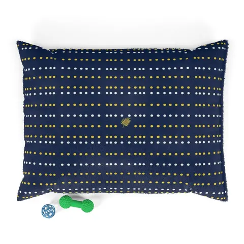 Inglewood Runway Lights Pet Bed — front view