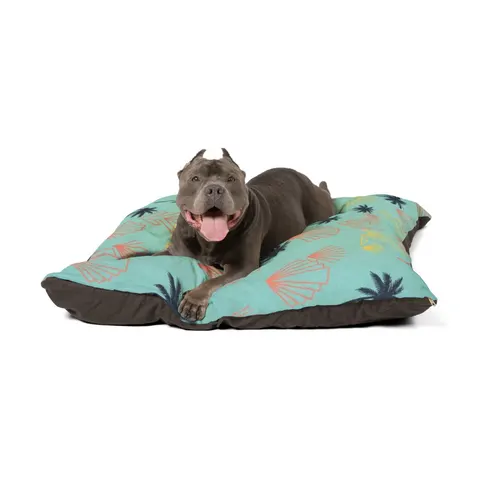 Miami Overtown Pastel Nights Pet Bed — other view