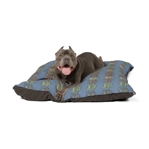 New Orleans 7th Ward Shotgun Houses Pet Bed — other view