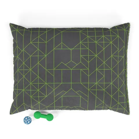 Oakland The Town Grid Pet Bed — front view