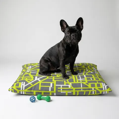 Queens South Jamaica Grid Pet Bed
