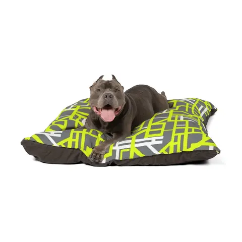 Queens South Jamaica Grid Pet Bed — other view
