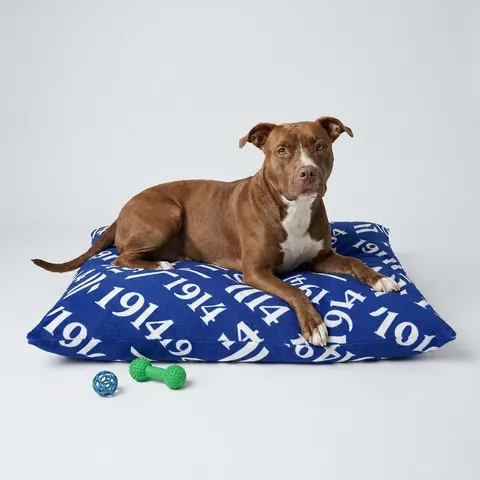 Sigma 1914 Royal Blue & White Pet Bed