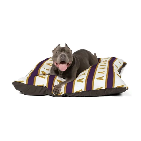 Faith Flag Choir Robes Color Block Pet Bed — other view