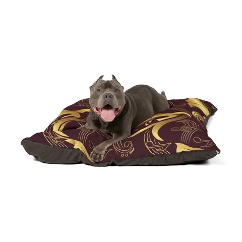 Faith Flag Gospel Choir Robes Pet Bed — other view