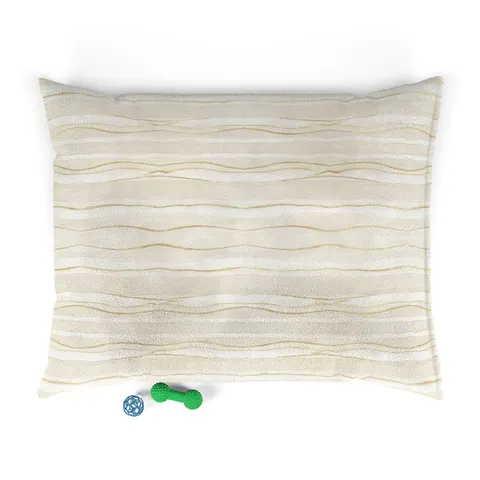 Faith Flag Scripture Highlight Banner Pet Bed — front view