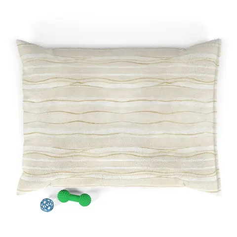 Faith Flag Scripture Highlight Banner Pet Bed — front view