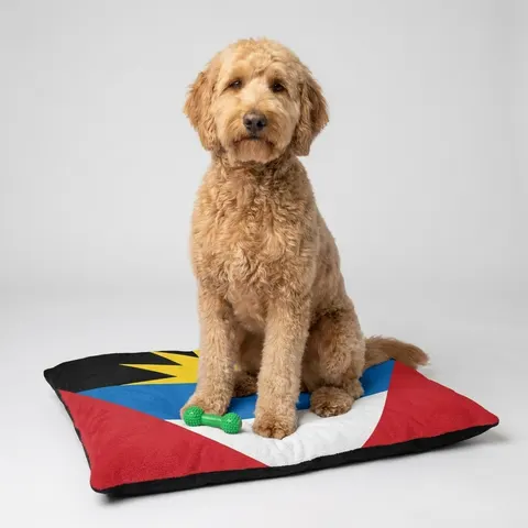 Antigua & Barbuda Rising Sun Pet Bed