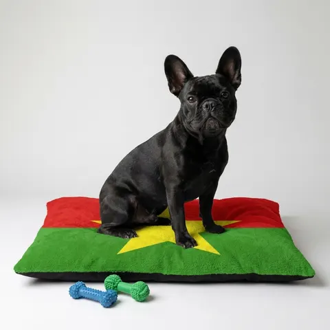 Burkina Faso Red Green Star