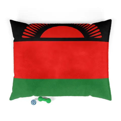 Malawi Rising Sun Pet Bed — front view