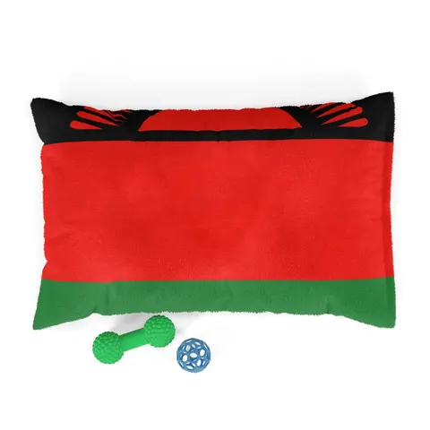 Malawi Rising Sun Pet Bed — front view
