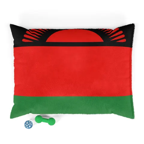 Malawi Rising Sun Pet Bed — front view