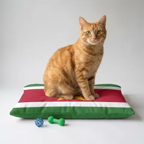 Suriname Red Green White Star