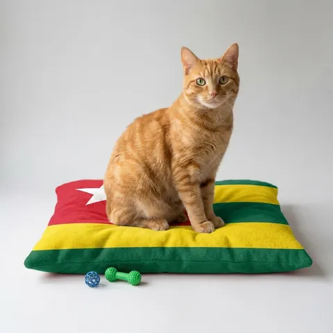 Togo Green Yellow Stripes