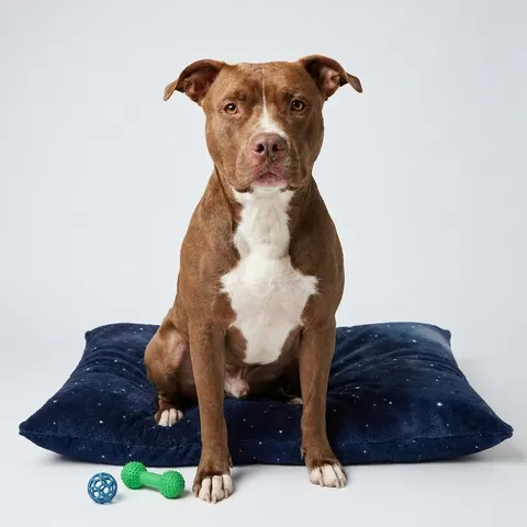 Holiday Starry Winter Night Pet Bed