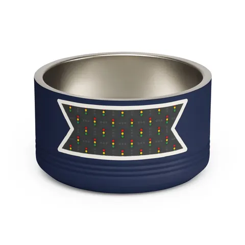 Houston Fifth Ward Signals Pet Bowl — front view