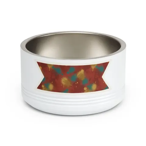 Houston Third Ward Brick Pet Bowl — front view