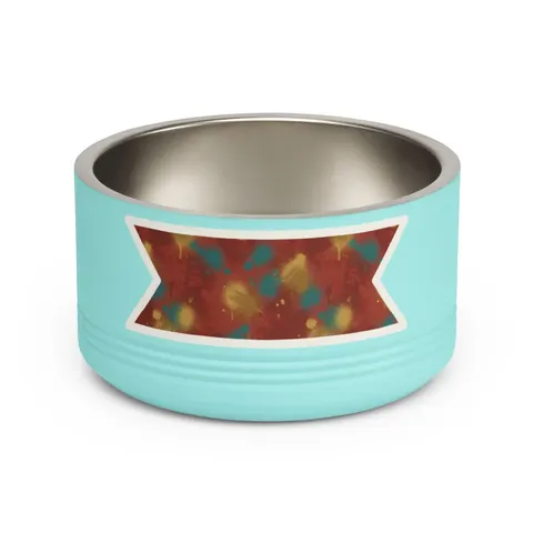 Houston Third Ward Brick Pet Bowl — front view
