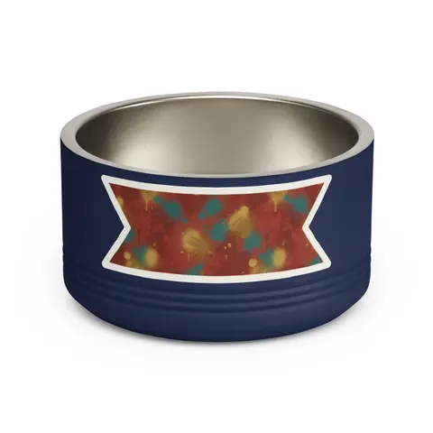 Houston Third Ward Brick Pet Bowl — front view