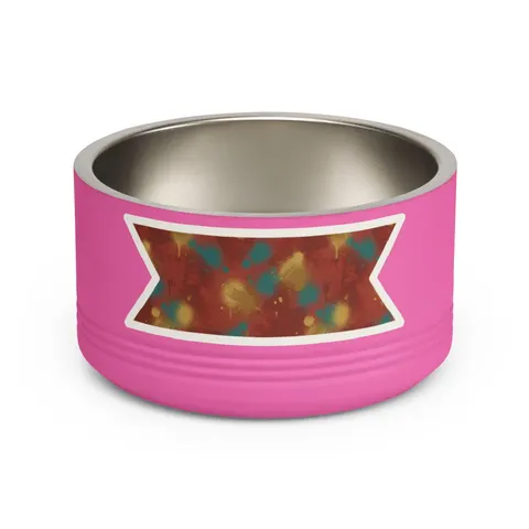 Houston Third Ward Brick Pet Bowl — front view