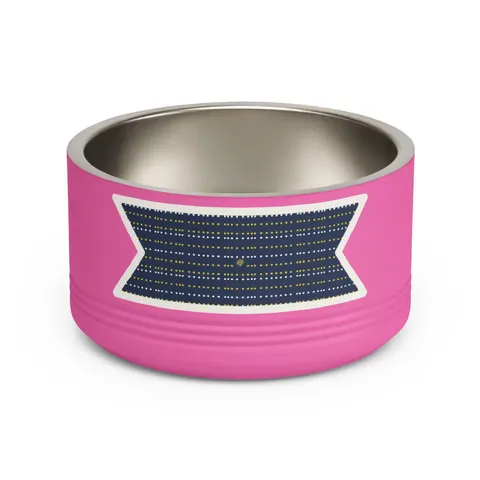 Inglewood Runway Lights Pet Bowl — front view