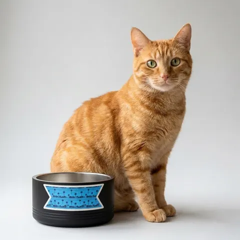 Crenshaw Blue Boulevard Pet Bowl