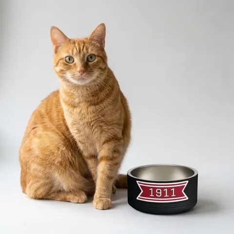 Kappa 1911 Cane Lines Pet Bowl