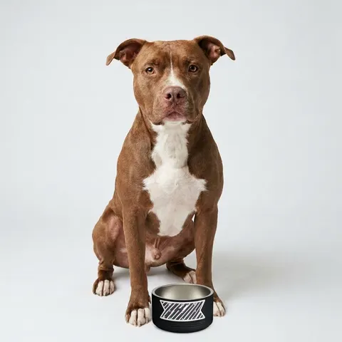 Faith Flag AME-Inspired Purple & Green Pet Bowl