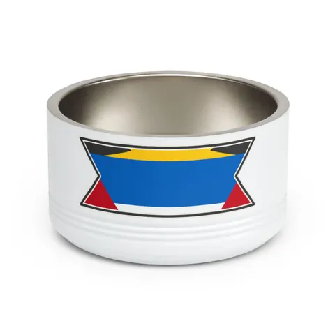 Antigua & Barbuda Rising Sun Pet Bowl — front view