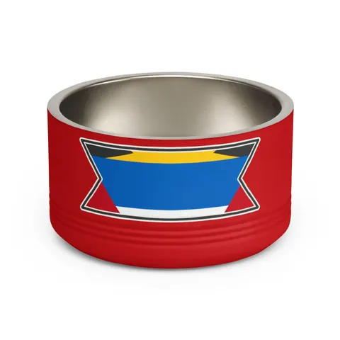 Antigua & Barbuda Rising Sun Pet Bowl — front view