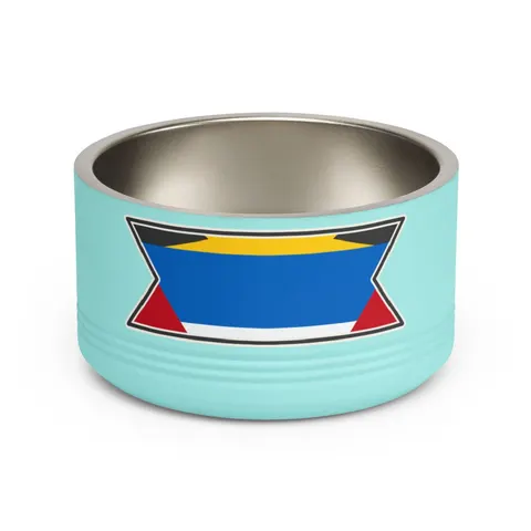 Antigua & Barbuda Rising Sun Pet Bowl — front view