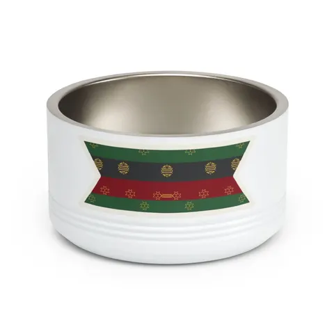 Black American Heritage Black American Heritage Flag Pet Bowl — front view