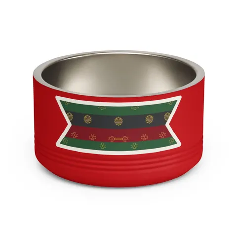 Black American Heritage Black American Heritage Flag Pet Bowl — front view