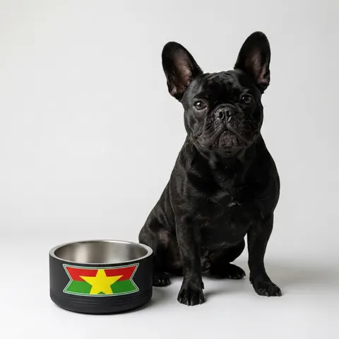 Burkina Faso Red Green Star