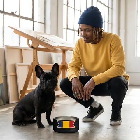 Chad Blue Yellow Red