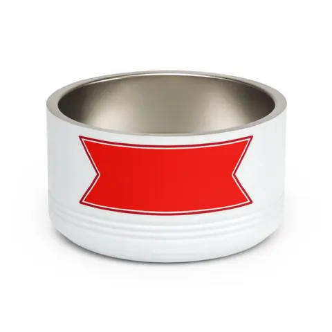 Malawi Rising Sun Pet Bowl — front view