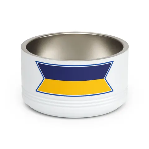 Mauritius Color Bands Pet Bowl — front view